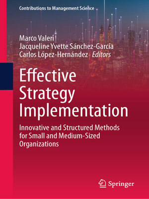 cover image of Effective Strategy Implementation